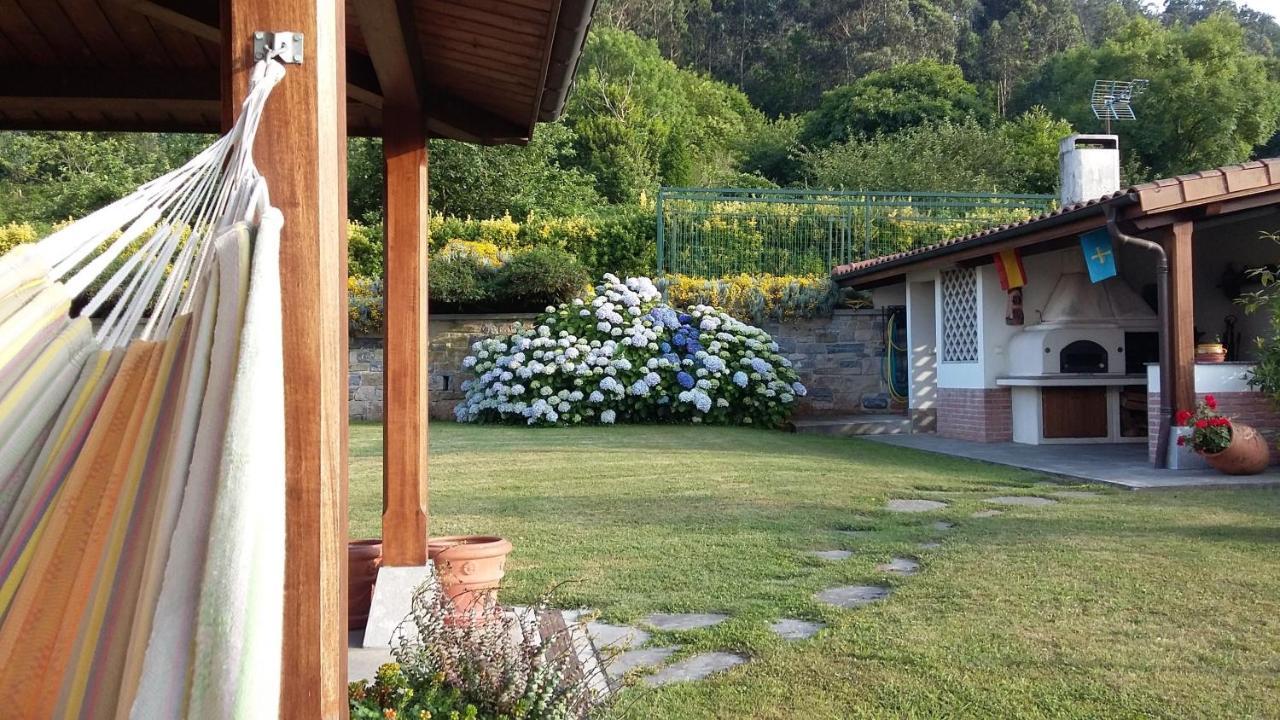 Hotel Reina Adosinda Pravia Bagian luar foto